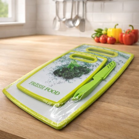 SET TABLA PICAR 2PCS 37X23CM BENELI HOME (DKHR-3104)