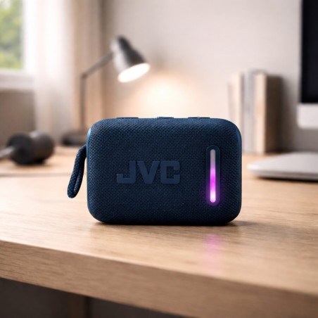 PARLANTE BLUETOOTH AZUL JVC 10W RESISTENTE AL AGUA (JV00035)