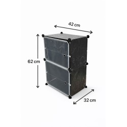 Zapatera Plast 4Niv 40X32X64 Trends(Hw-2235874-41)