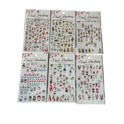 Sticker Uñas Navideño Colacho Evok (Nl-Zy231224)