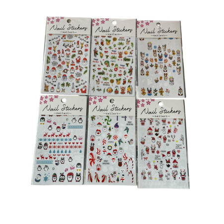 Sticker Uñas Navideño Colacho Evok (Nl-Zy231224)