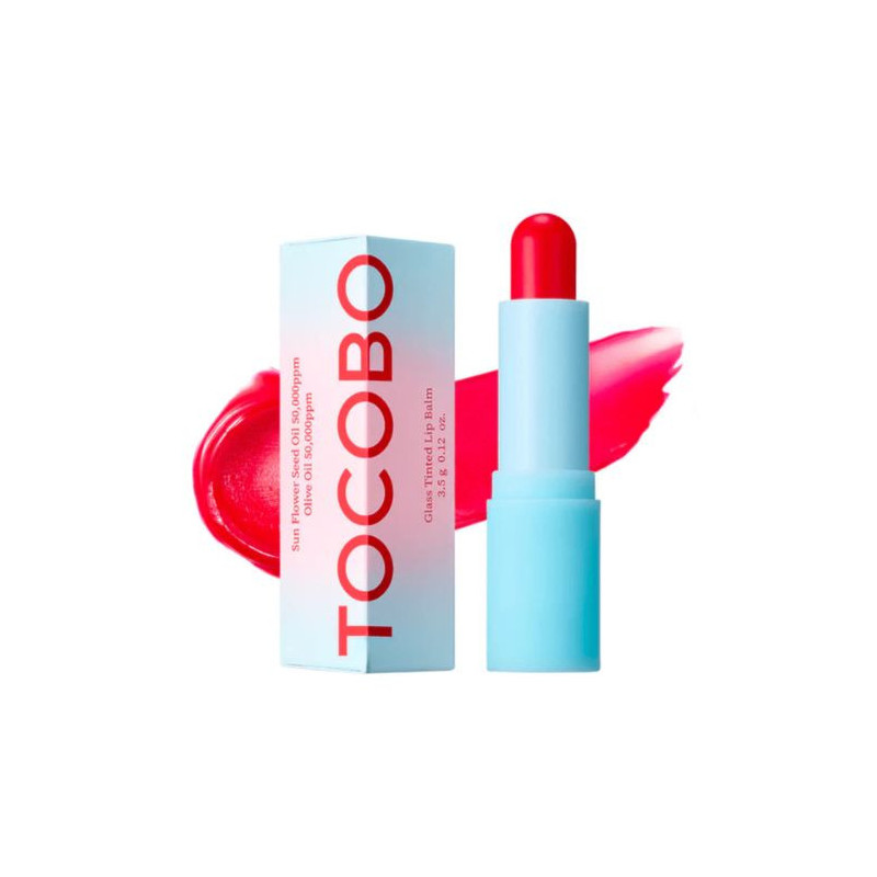 Bálsamo Labial Tocobo Flush Cherry – Hidratación con Tono Cereza