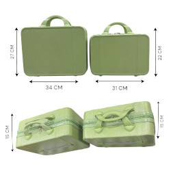 ORGANIZADOR MAQUILLAJE JADE 2 CAJAS