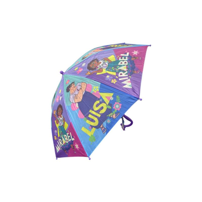 Sombrilla Encanto Disney | Paraguas infantil colorido con diseño de Mirabel
