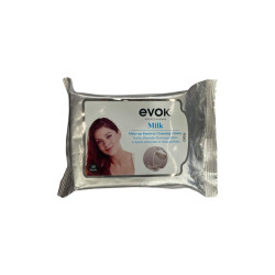 TOALLA DESMAQUILLADORA 30PCS EVOK(CM-0226-2)